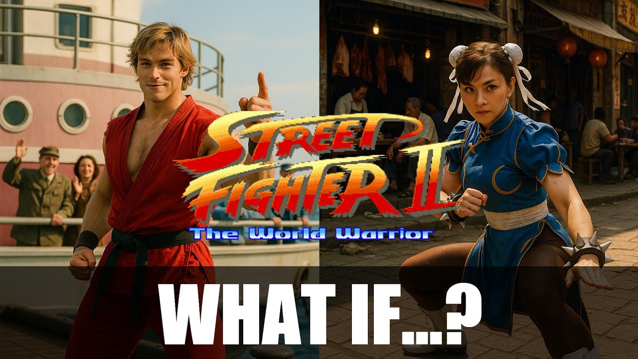 What If...?Street Fighters Became Real. Street Fighter 2 All Characters#streetfighter