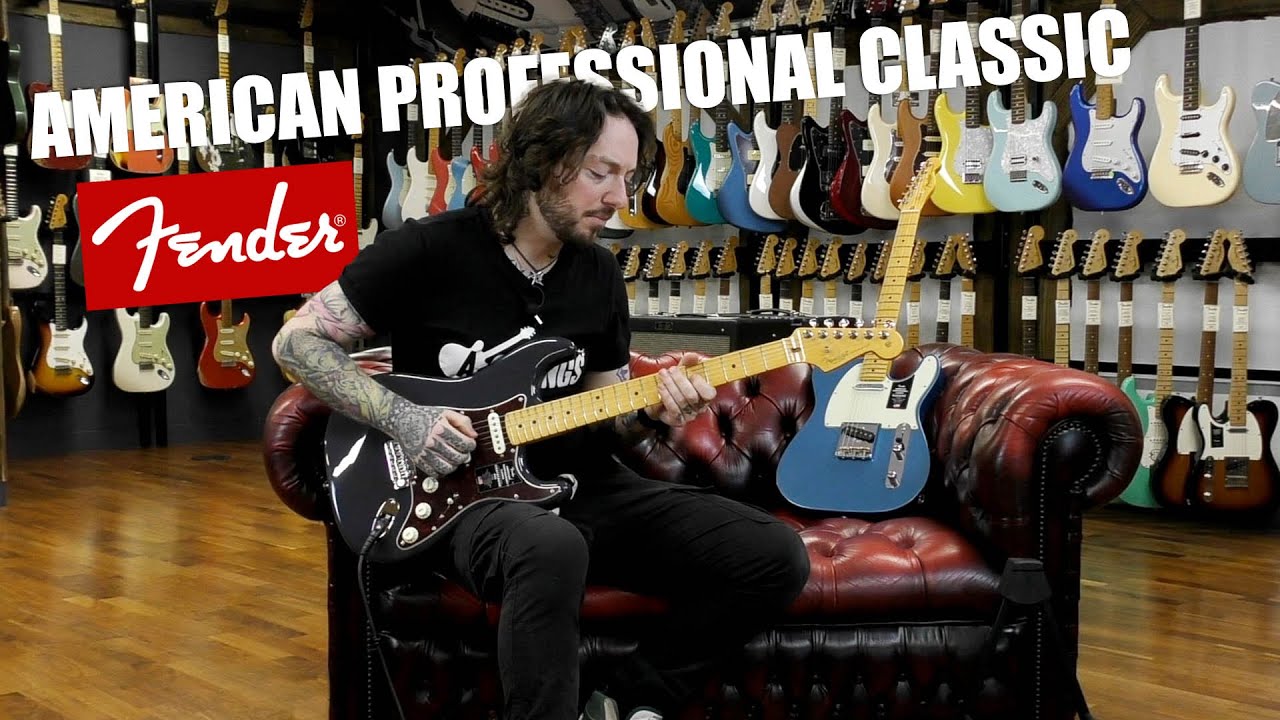 Совершенно новый от @fender: Американская профессиональная классическая серия