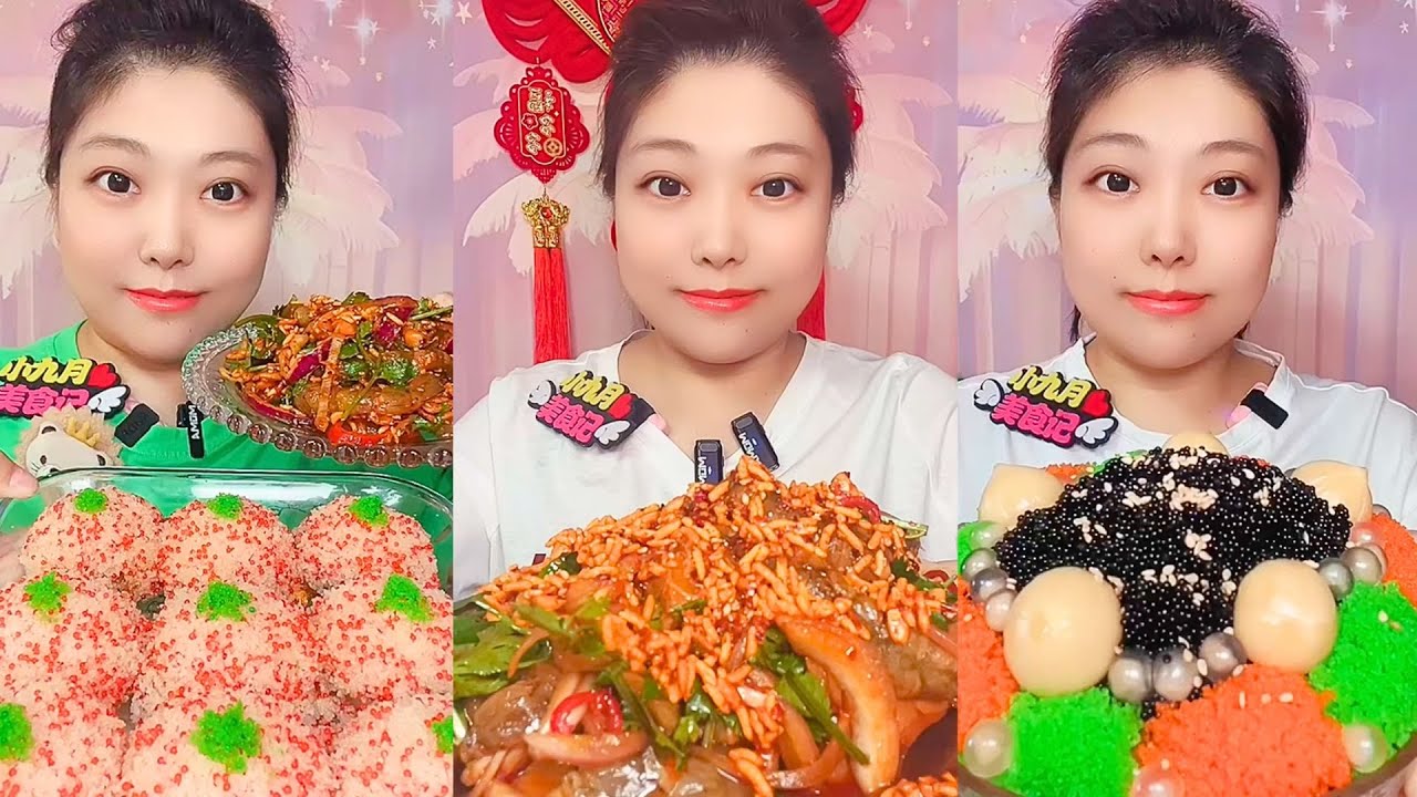 ASMR Chinese Food Eating Show | Traditional Street Food Mukbang #170