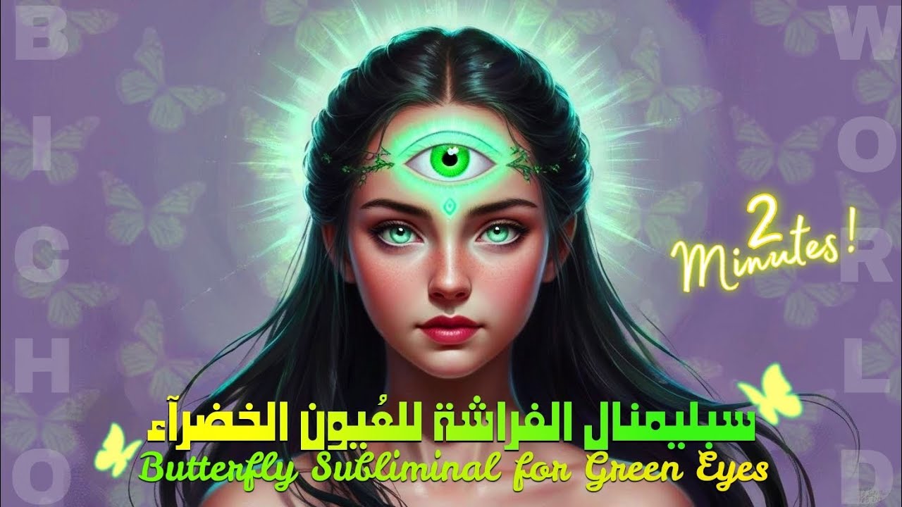 ⚠️إنتبه⚠️لا تفتح الفيديو أبداً إذا لم تكُن تريد الحصول على عيون خضراء!!⚡الأقوى في #اليوتيوب⚡