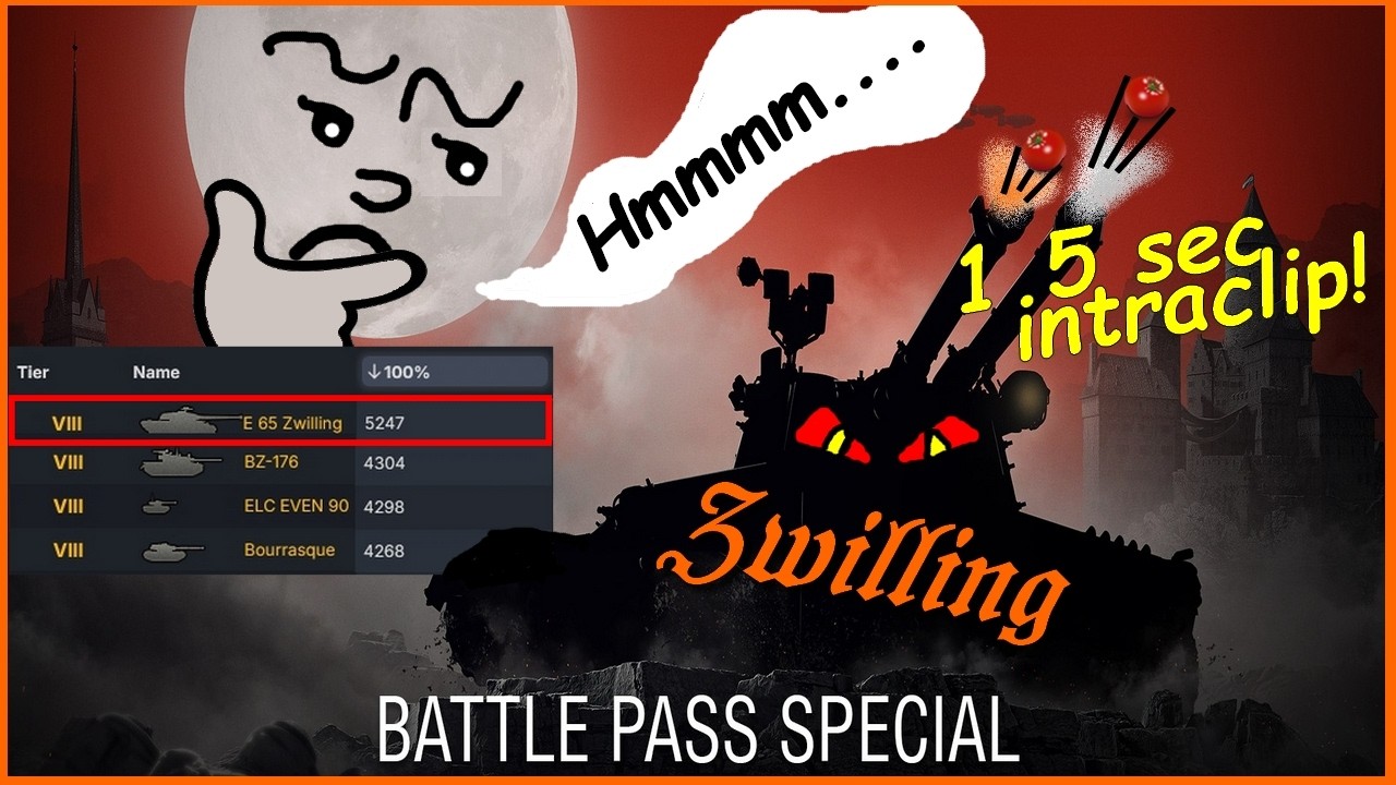 E 65 Zwilling - OVERPOWERED? World of Tanks