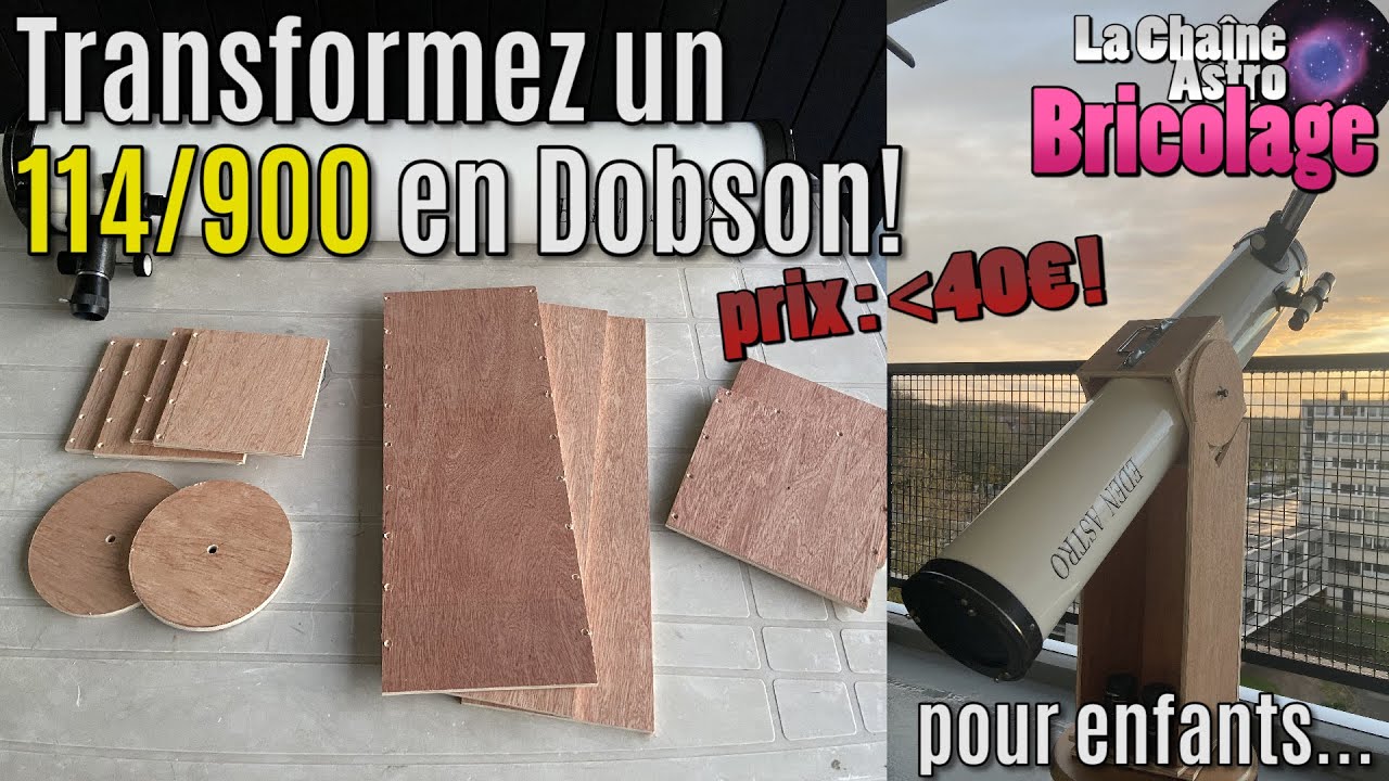 Comment restaurer un 114/900 en petit dobson (pour enfants) pour 40€?