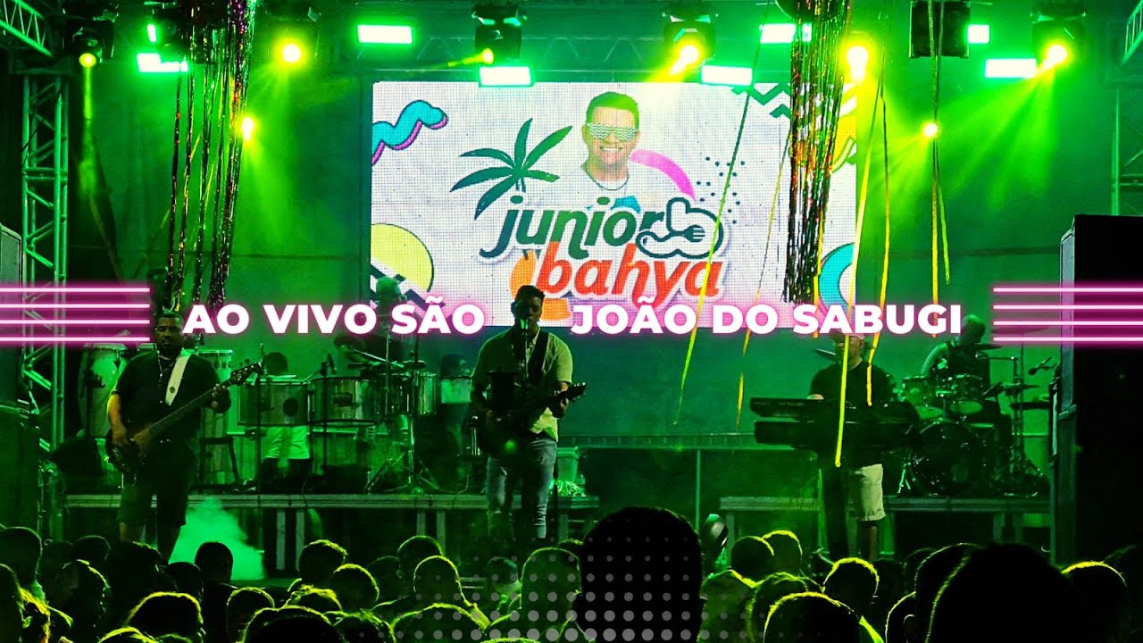 Junior Bahya - Ao vivo no carnaval 2024 de São João do Sabugi RN