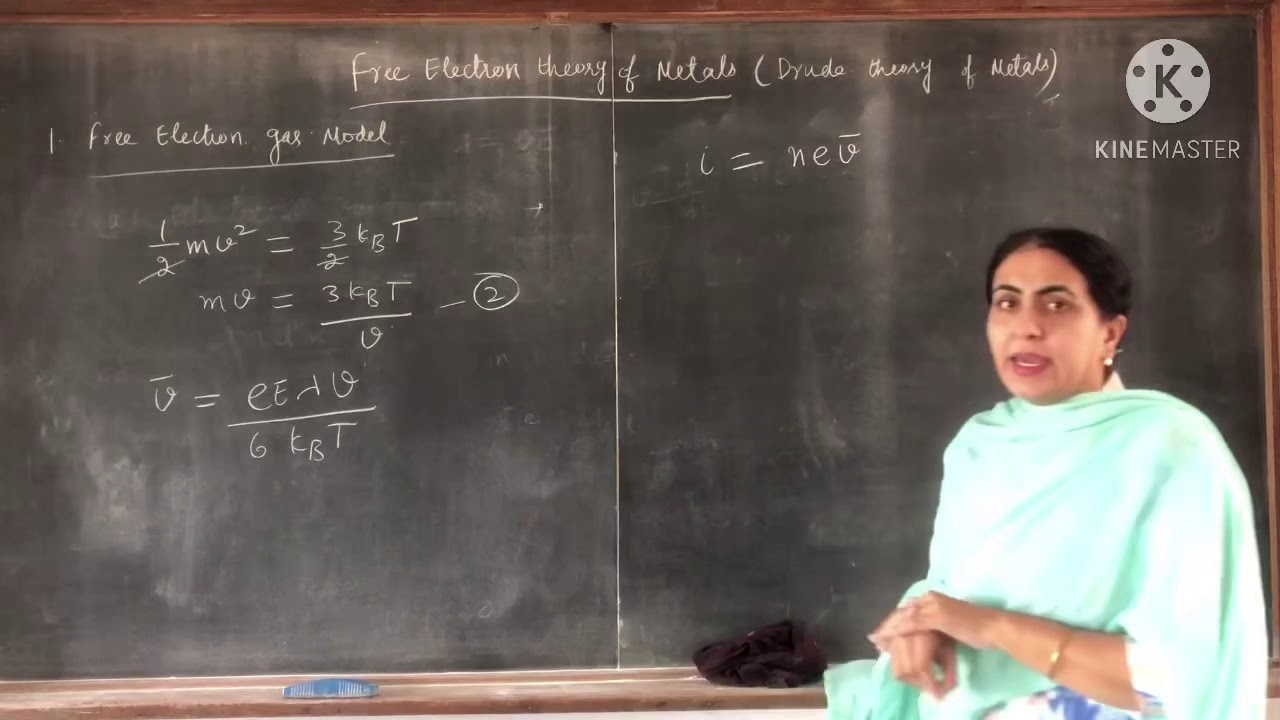 Lec40 : Drude Theory of Metals (Electrical conductivity,Thermal conductivity and weidmann Franz law)