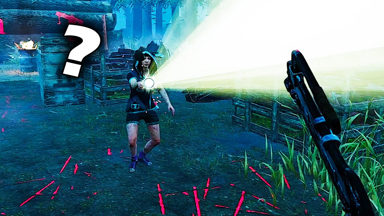 how NOT to use a flashlight - dbd
