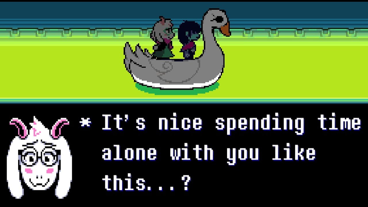 Kralsei moments from Deltarune 1 & 2 (spoilers)