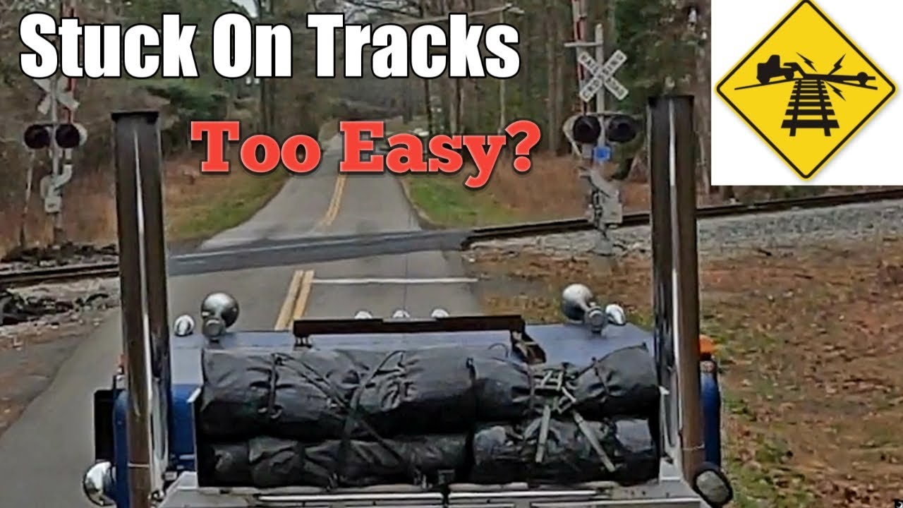This Is How Easy It Is For A Truck To Wreck A Train