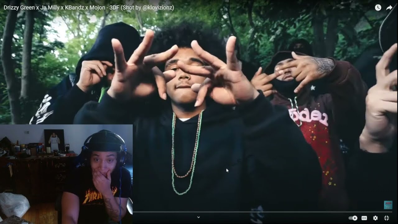 Drizzy Green x Ja Milly x KBandz x Mojon - 3DF (Ambitious Reacts)