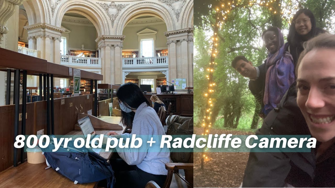 800 Year Old Pub and Studying at Radcliffe Camera | 27-29 June 2021 | Oxford MBA Vlog #21