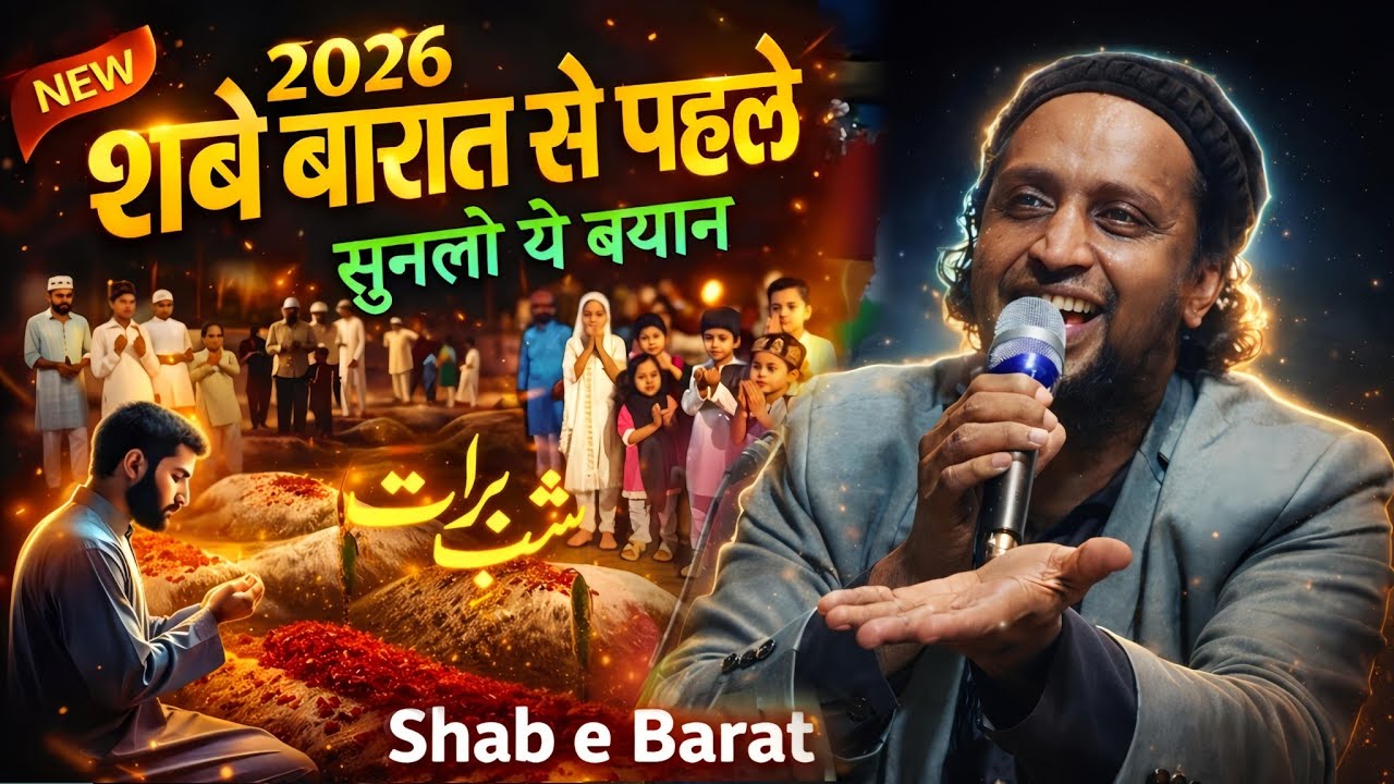2026 शबे-बारात से पहले ये बयान ज़रूर सुन लो! | Mufti Sadun Najeeb