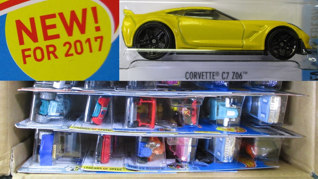 2017 F USA Hot Wheels Factory Sealed Case 2017 Hot Wheels Case
