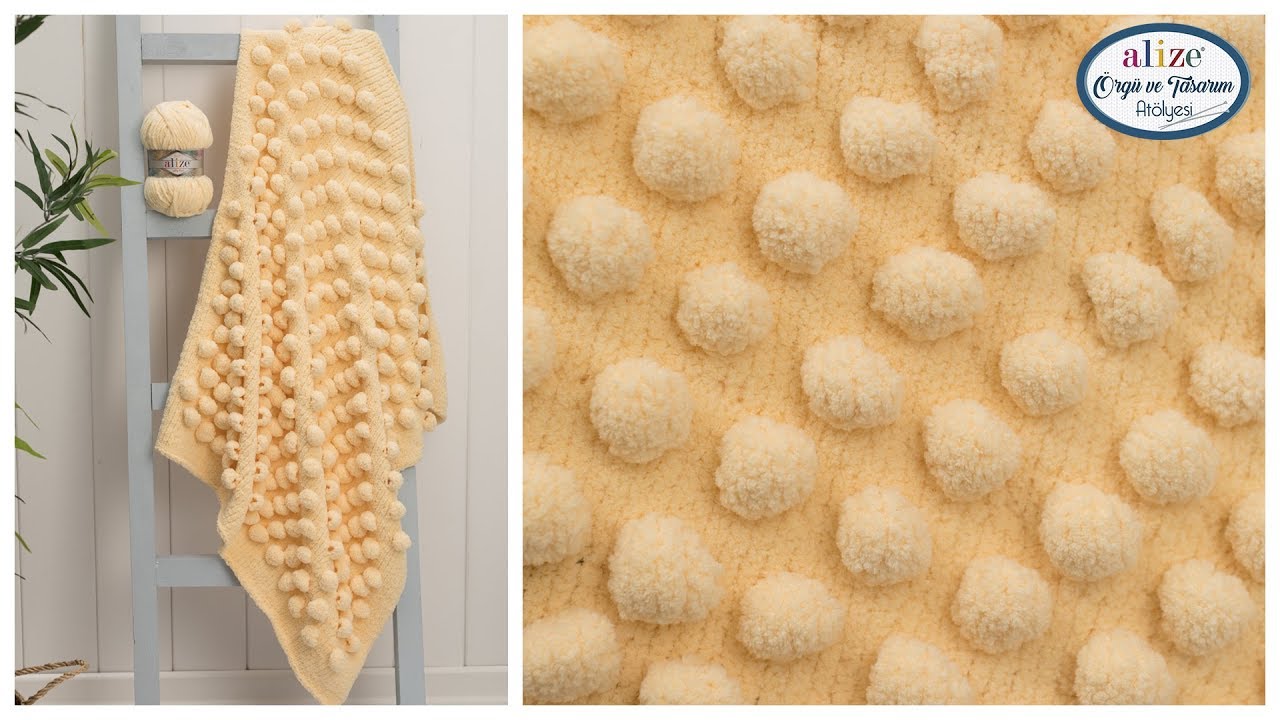 Alize Softy Plus ile Battaniye Yapımı -  Blanket with Our New Quality Alize Softy Plus