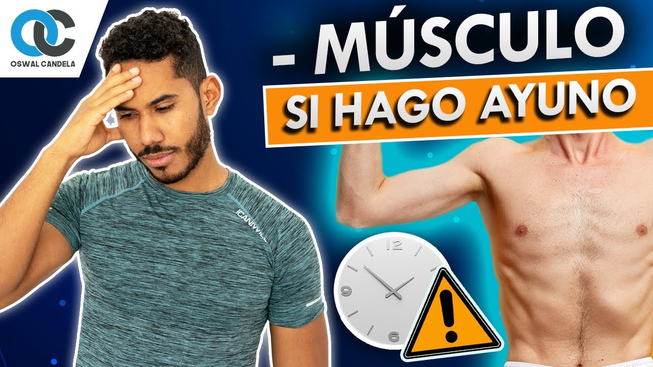 ¿Perderé masa muscular con el ayuno?