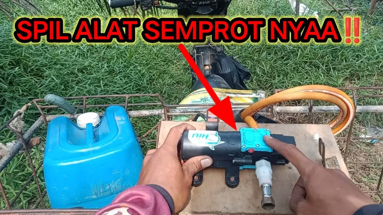 SPIL ALAT SEMPRUT RUMPUT SEDERHANA