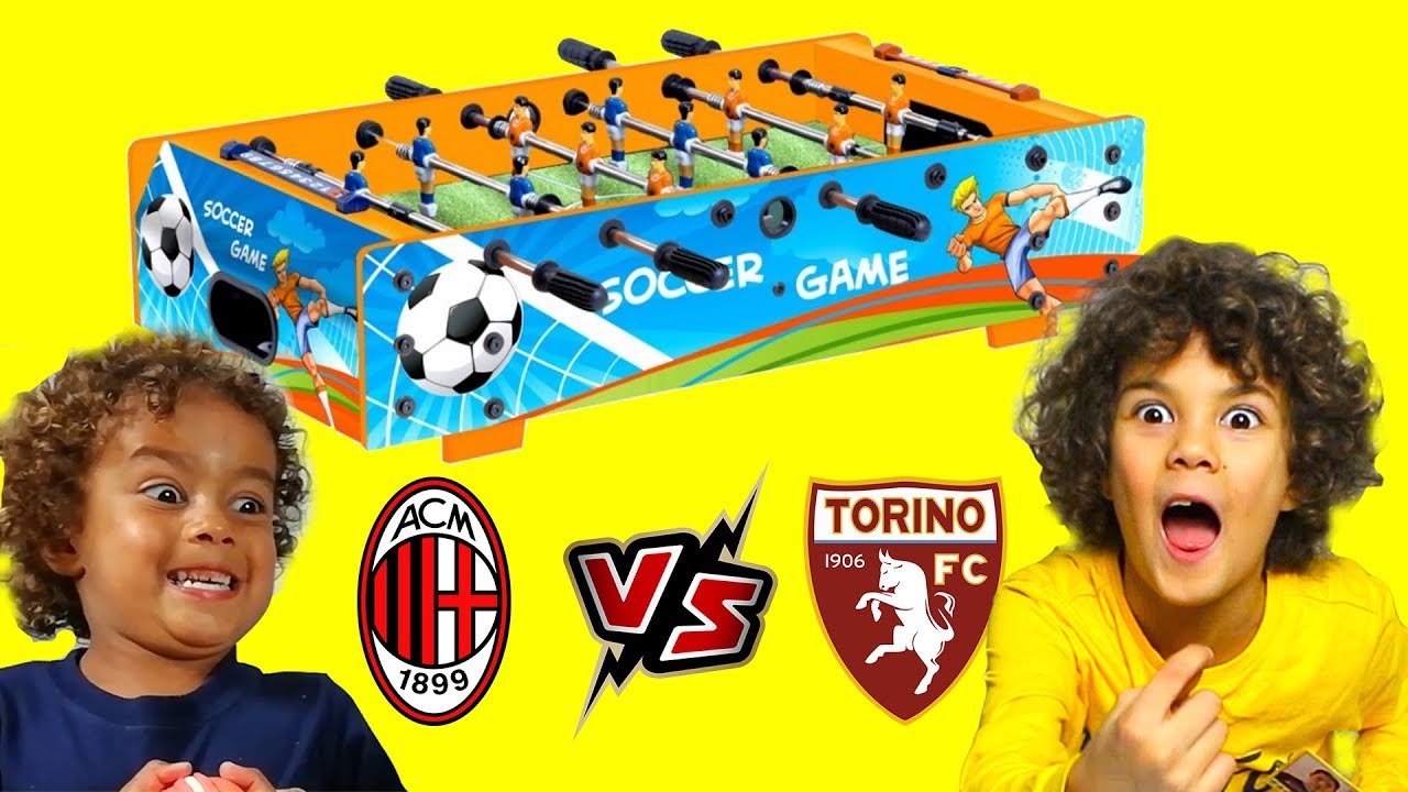 IL MIO NUOVO CALCIO BALILLA *Milan vs Torino* (Finale a Sorpresa!)