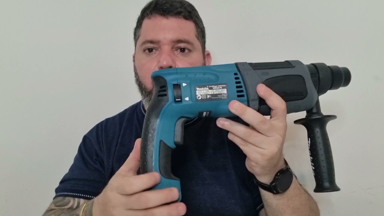 Martelete Makita HR2470! Não deixe de assistir!