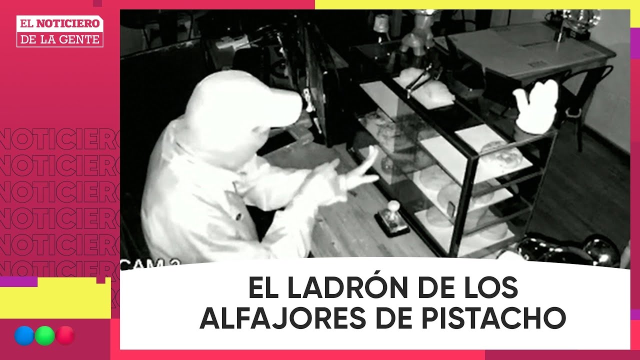 Un delincuente ENTR&Oacute; A ROBAR y se LLEV&Oacute; ALFAJORES de PISTACHO #ElNotidelaGente