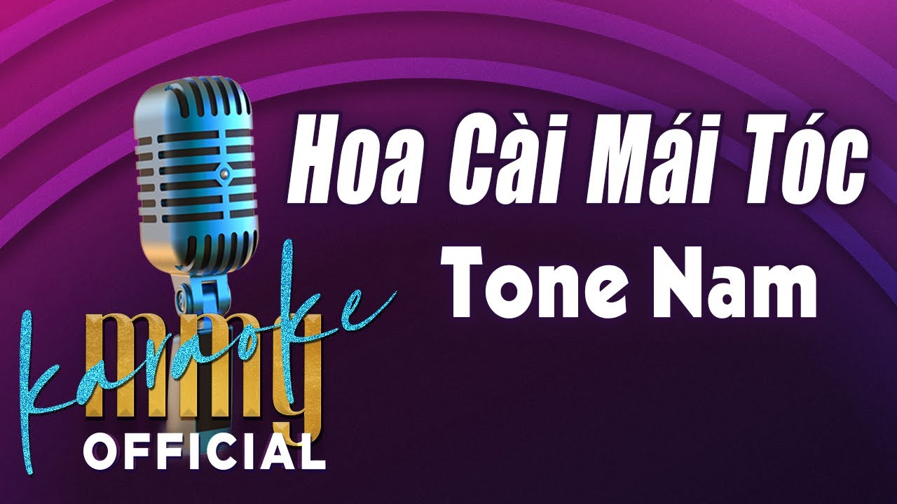 Hoa Cài Mái Tóc Karaoke (Tone Nữ) | “Hát với MMG Band