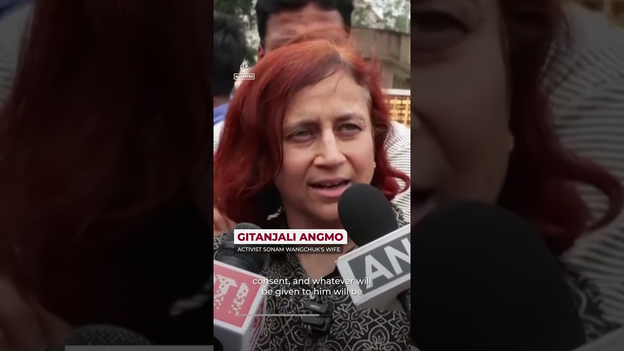 Cockroach Party protest intensifies after Wangchuk forcibly hospitalised | AJ #shorts