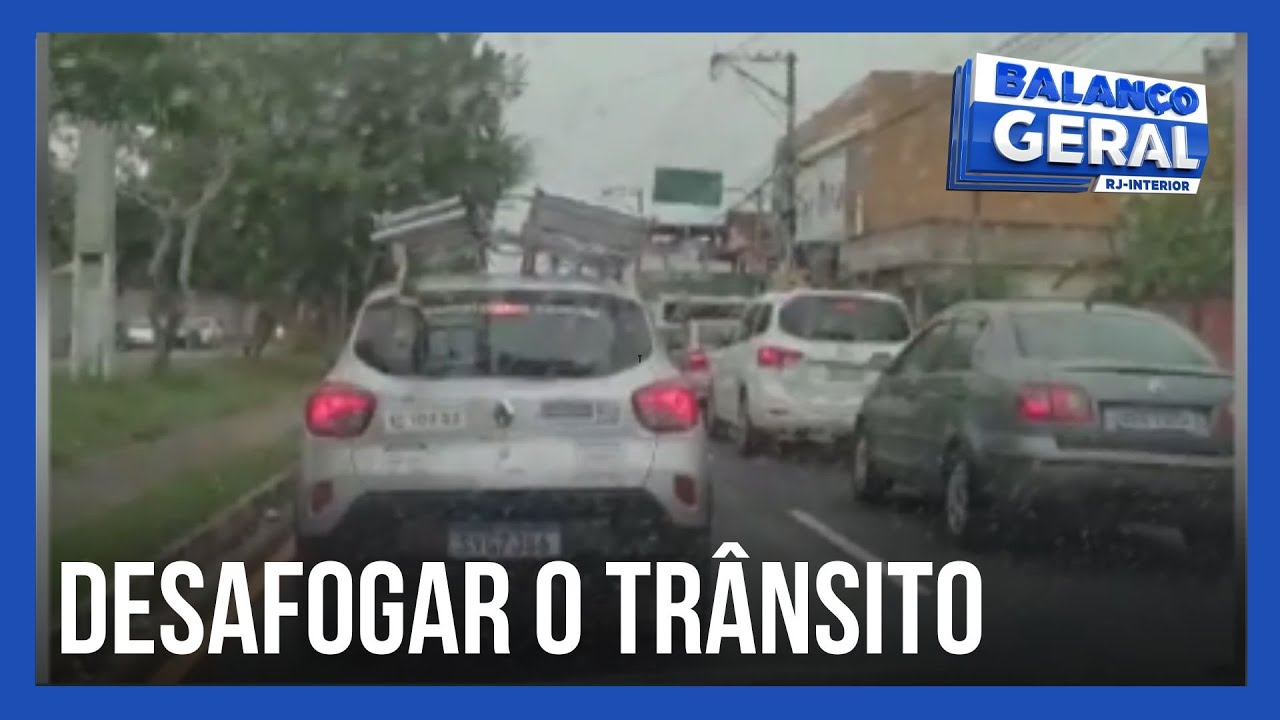 Especialistas apontam necessidade de alternativas para desafogar o trânsito de Campos