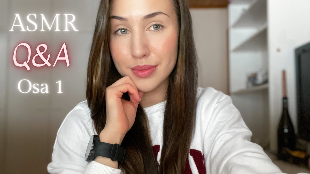 ASMR SUOMI - Te kysyitte, minä vastaan 🖤 Osa 1 (close-up whispering only)