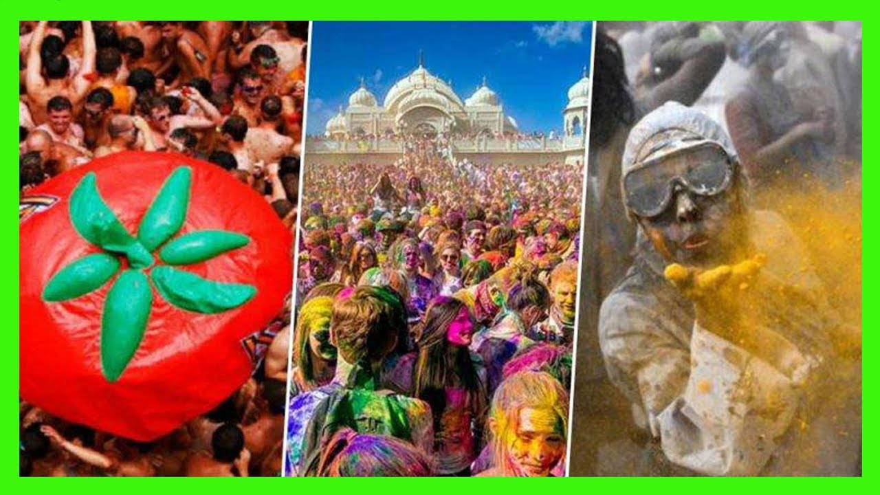 Unusual Festivals Around The World. Simple And Short Video