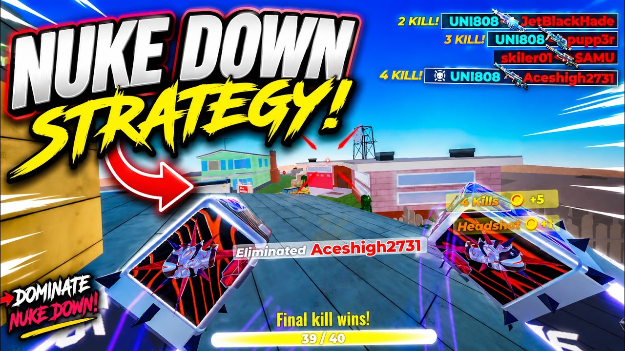 Если вы играете в Nuke Down не так, вы всё делаете неправильно! | Sniper Arena Roblox