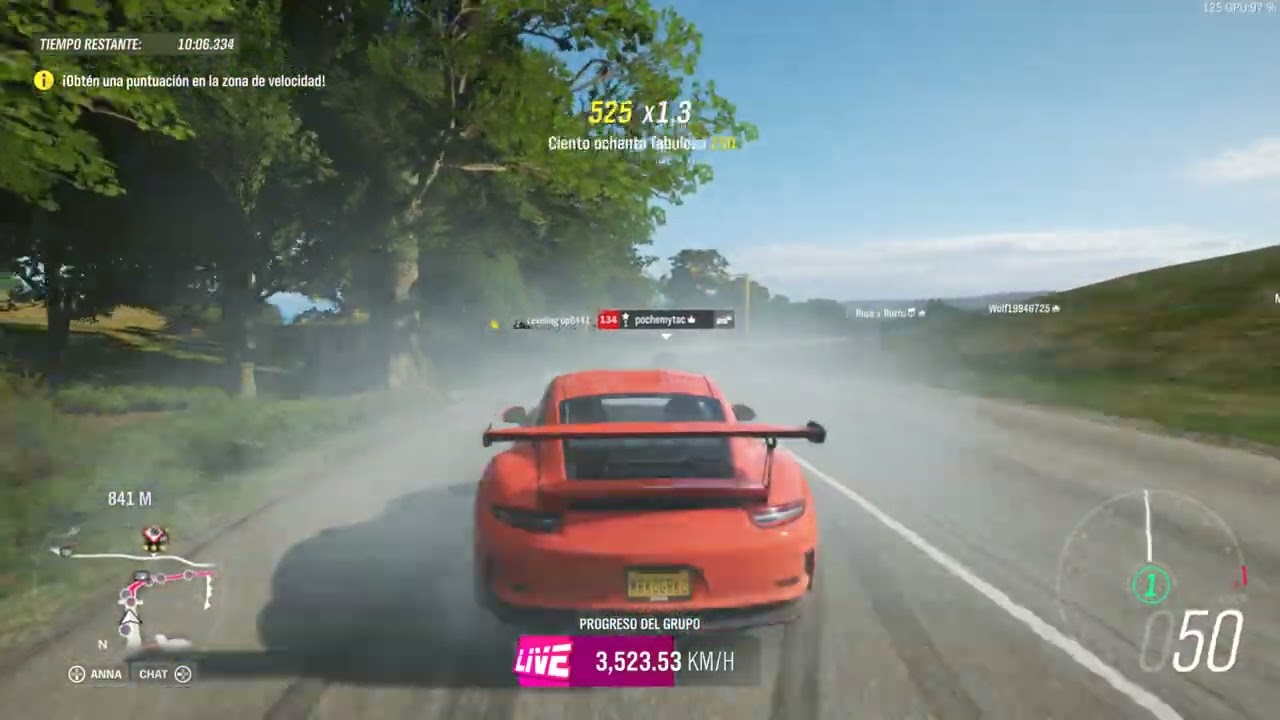 jugando forza horizon 4