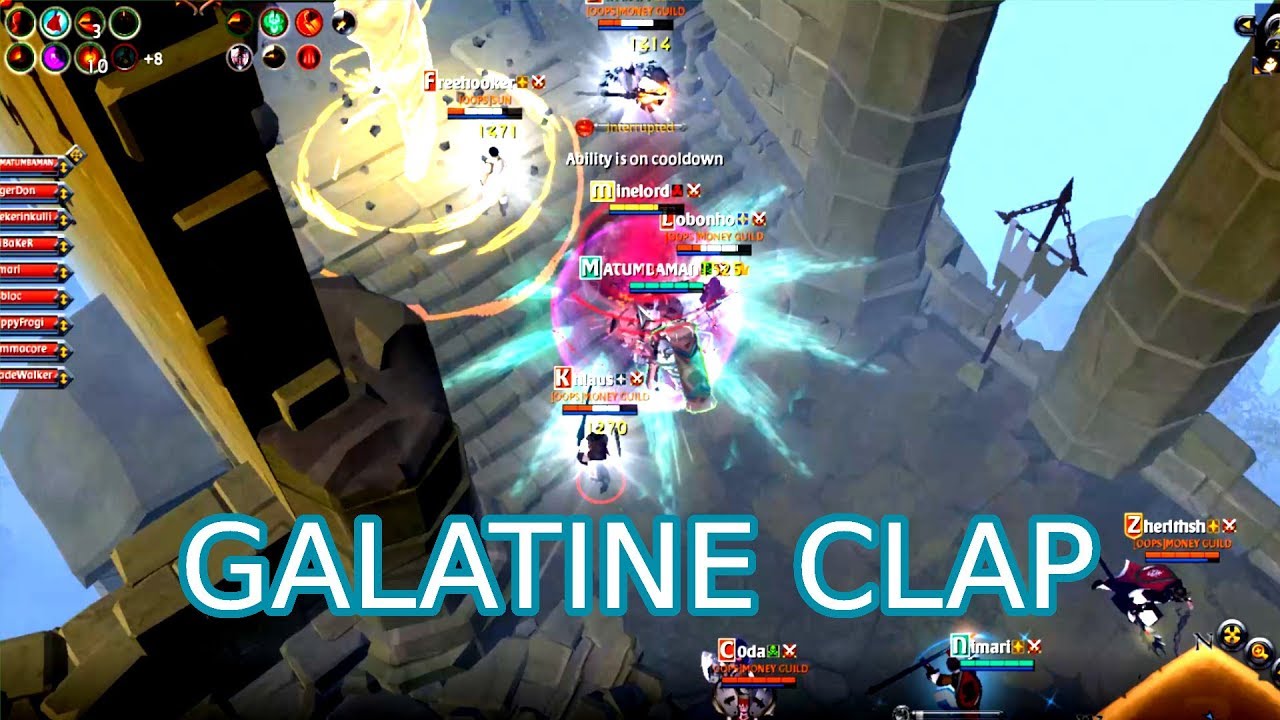 Dungeon Diving Money Guild On Their Own Backyard - Galatine Power - Albion Online 2019 July