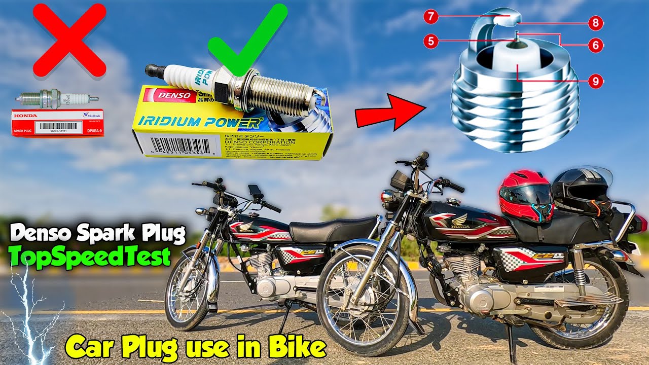 Denso Iridium power Plug use in Honda 125cc bike | Best Plug for Bike