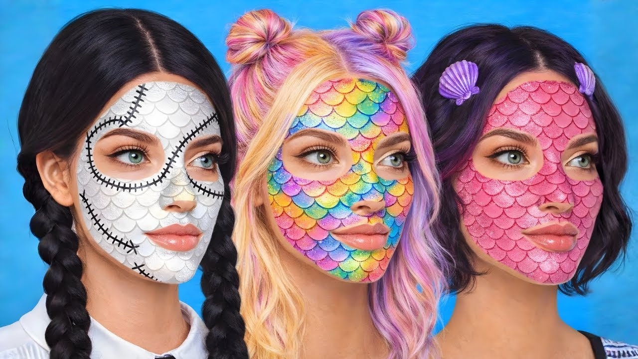 Guerra de Transformações de Sereia! 🔱 Glamour Sombrio, Doce e Diamante🧜‍♀️ Transformação Épica
