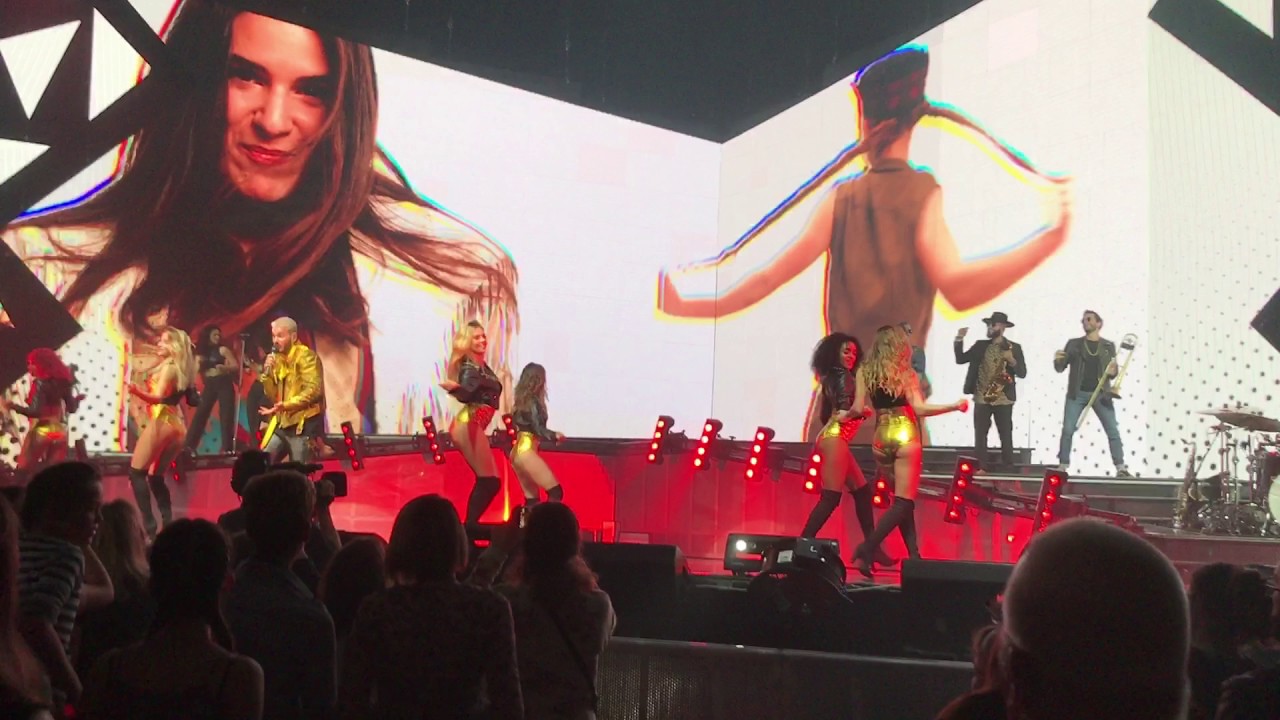 Matt Pokora - Discours Hommage Cloclo + Belles Belles Belles - My Way Tour - Rouen [15/03/17]