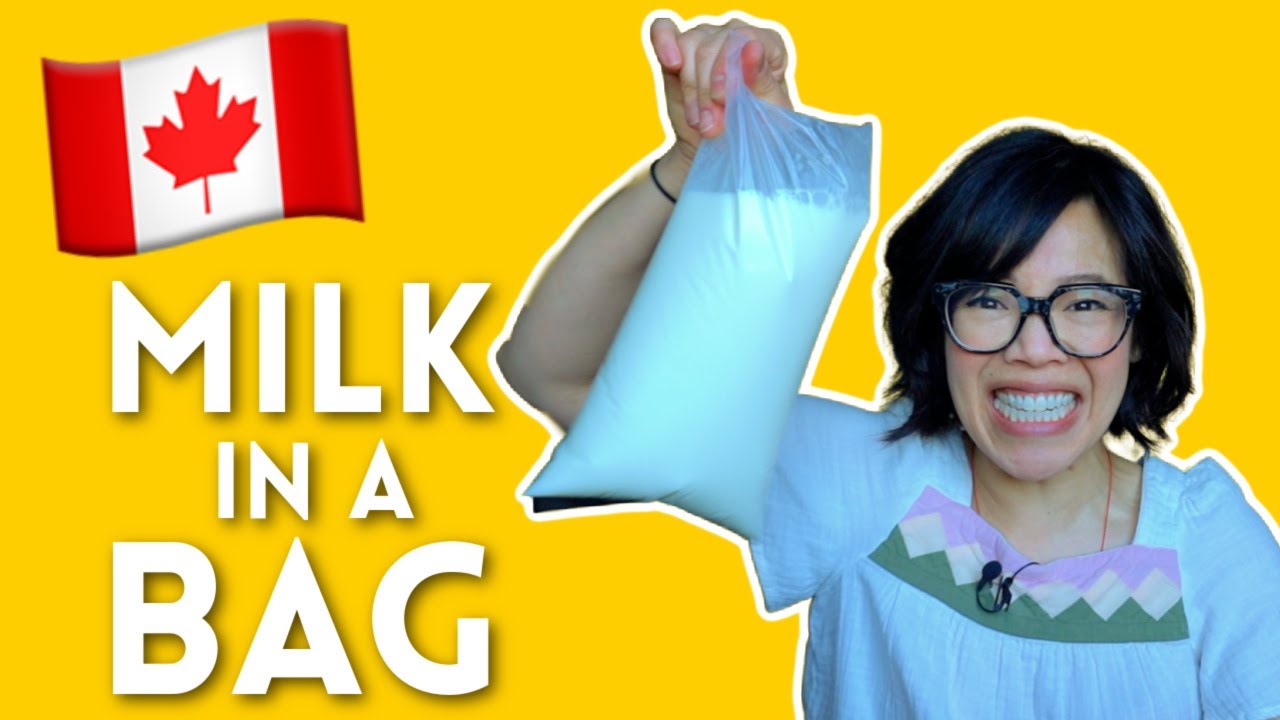 Milk In A BAG? | Canadian Bagged Milk | + My First Nanaimo Bar & Butter Tart