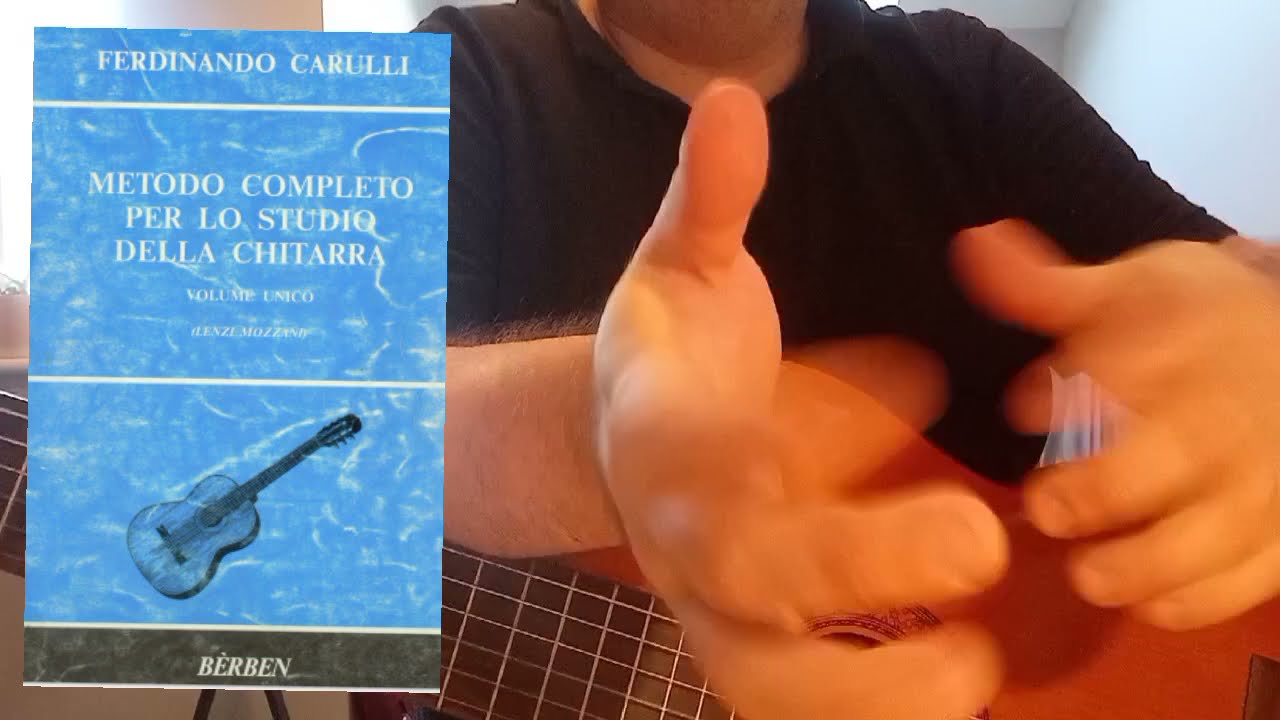 Corso di chitarra: lezione 11 (Recensione metodo di Carulli per chitarra)