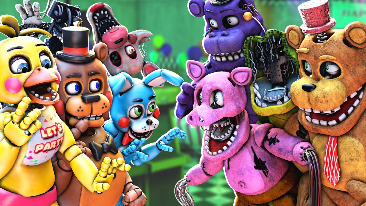 FNAF: Toys vs Withered Melodies