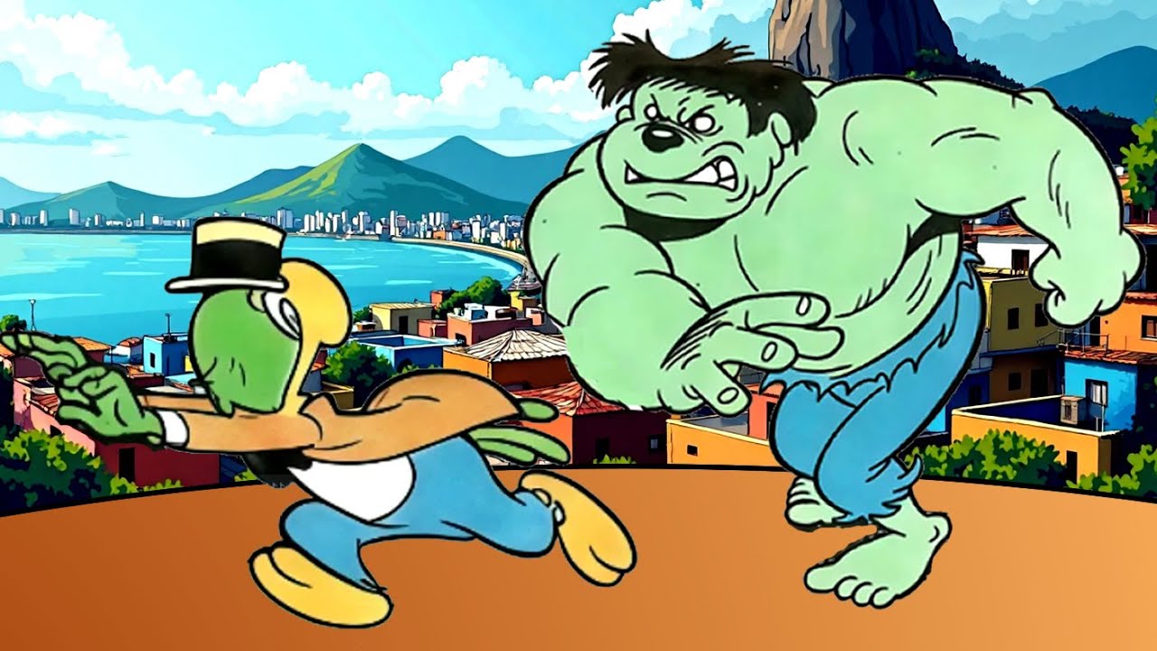 O HULK VEIO COBRAR O ZÉ CARIOCA | GIBI ANIMADO DO ZÉ CARIOCA
