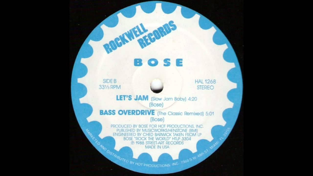 B.O.S.E - Lets Jam (Slow Jam Baby)