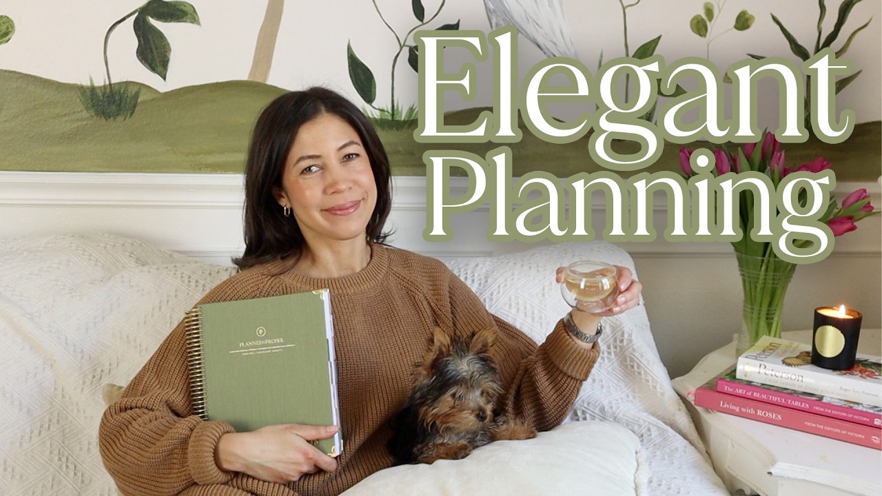 Elegant Planning for a Beautiful Life | February Plan with Me
