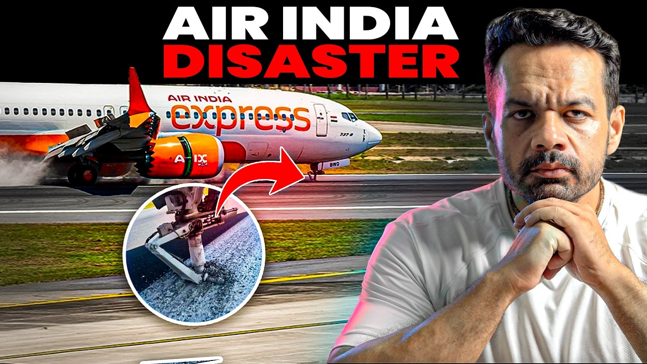 Air India Disaster in Phuket | Nose Wheel Crash