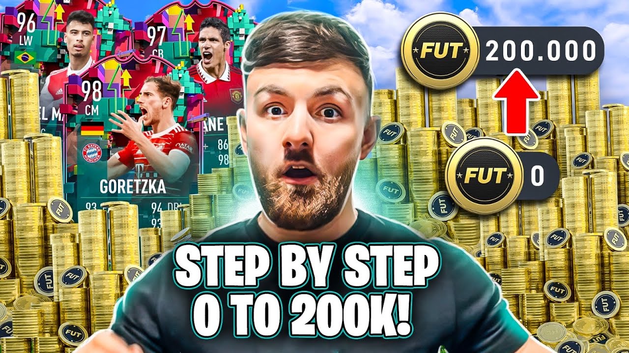 How to Make 200k Coins FAST?! (FIFA 23 BEST SNIPING FILTERS) *step by step 0-200k*