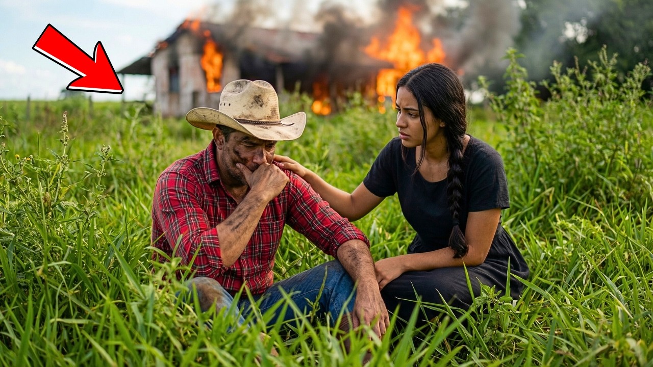 FAZENDEIRO PERDEU TUDO NO INCÊNDIO... E UMA VIÚVA SOLITÁRIA OFERECEU SUA CASA PARA ELE