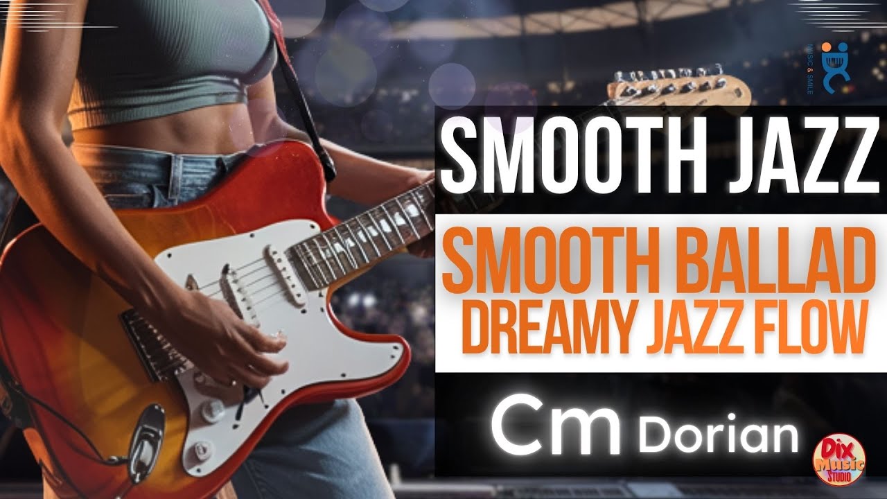 Backing track smooth jazz - Smooth Ballad  in C minor Dorian (66 BPM)