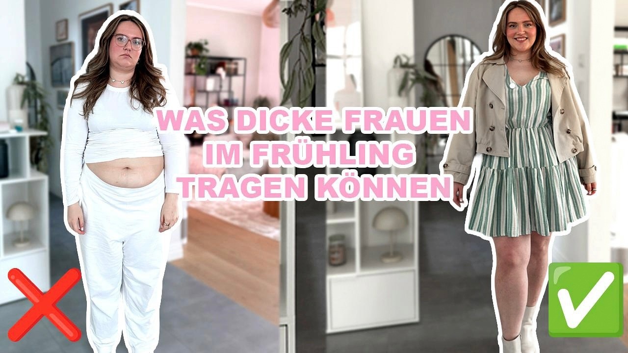 Was dicke Frauen im Fr&uuml;hling tragen k&ouml;nnen | Outfit Inspiration in PLUS SIZE Gr&ouml;&szlig;e | Annakova