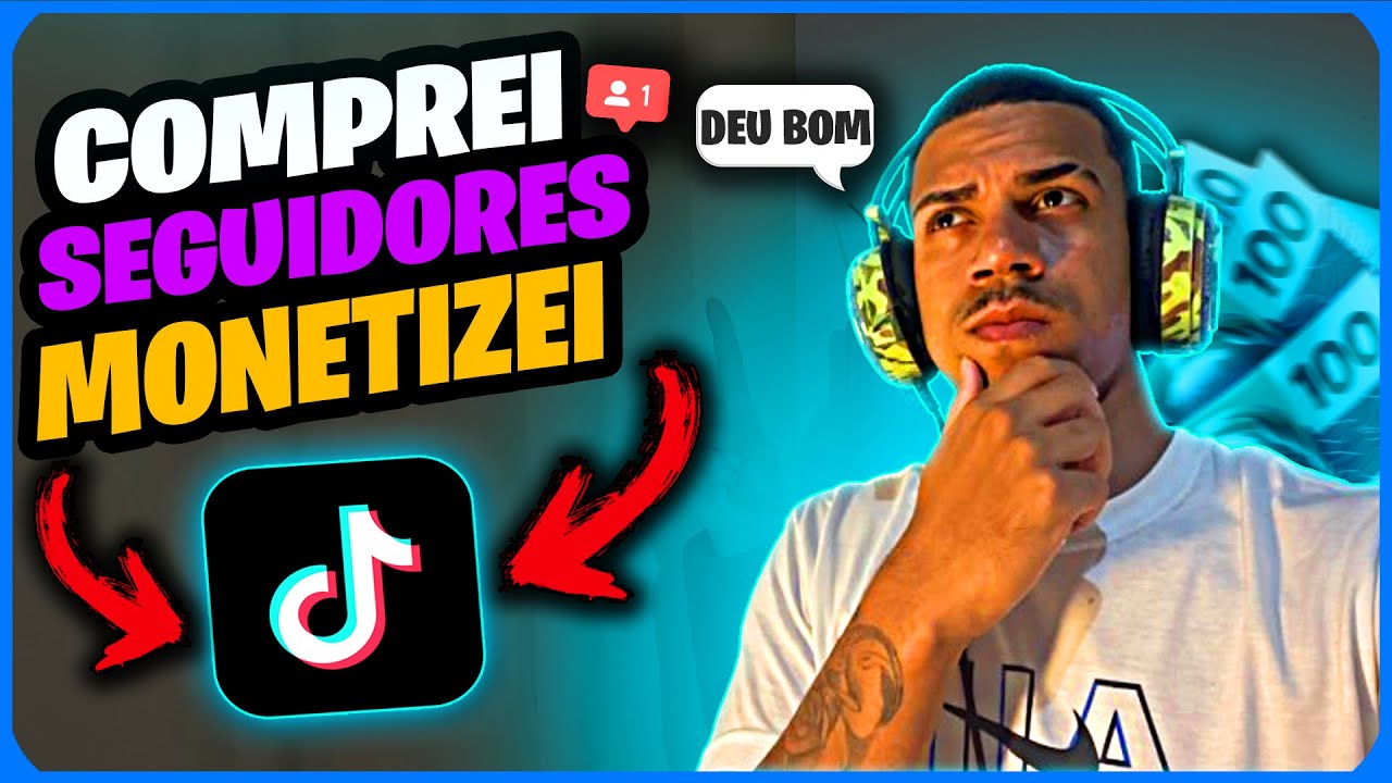 COMO COMPRAR SEGUIDORES TIKTOK RÁPIDO, BARATO E MONETIZAR (ATUALIZADO)
