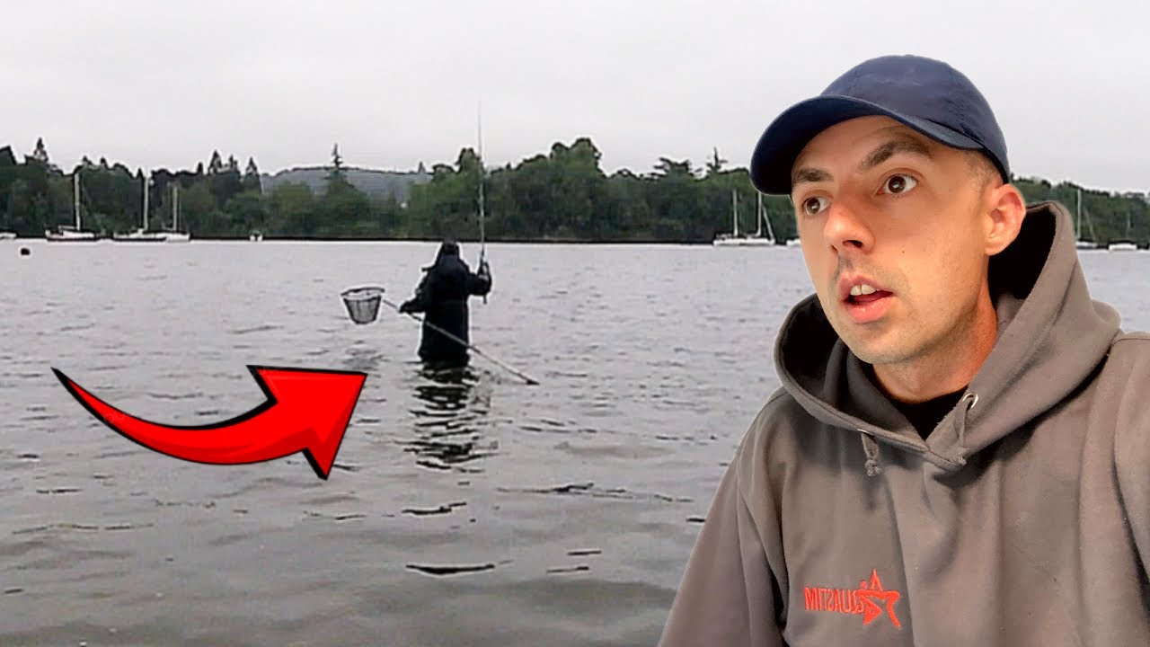 HUGE FISH DRAGGED ME TO THE MIDDLE OF THE LAKE