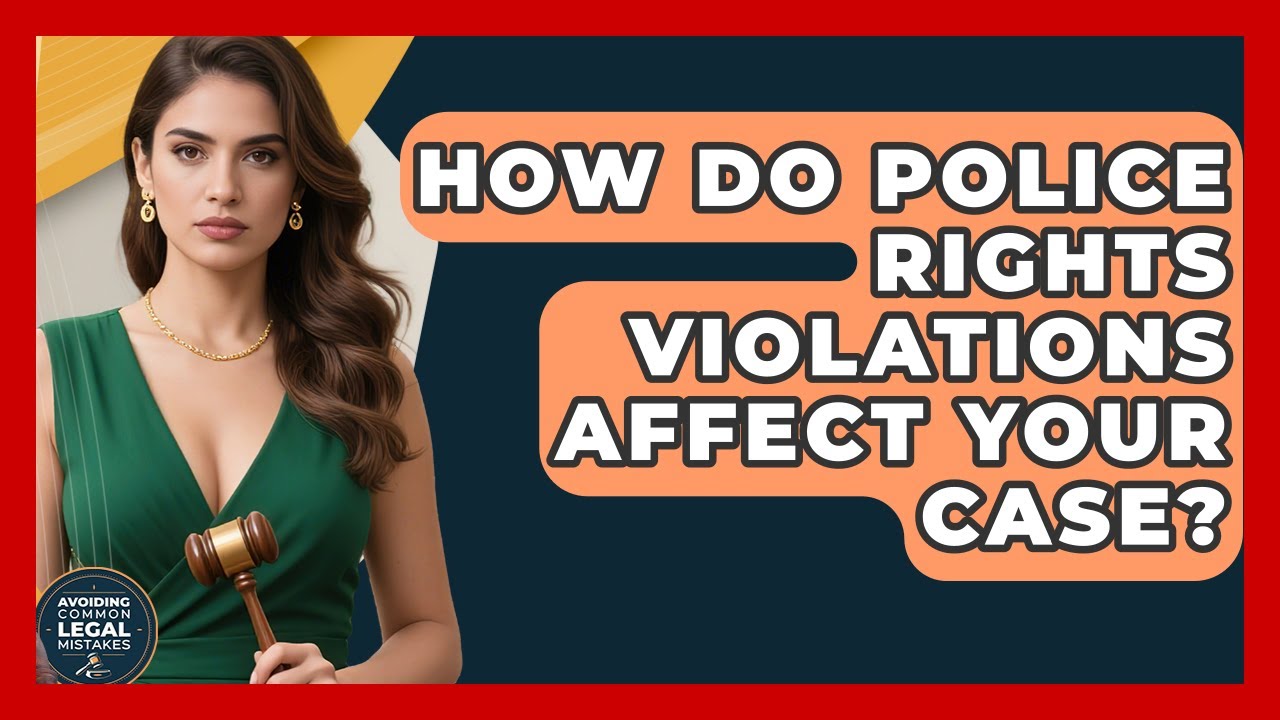 How Do Police Rights Violations Affect Your Case? - Avoiding Common Legal Mistakes