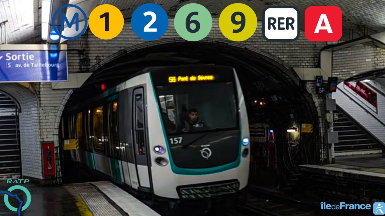 Paris - Nation avec 5 Correspondances Métro et RER