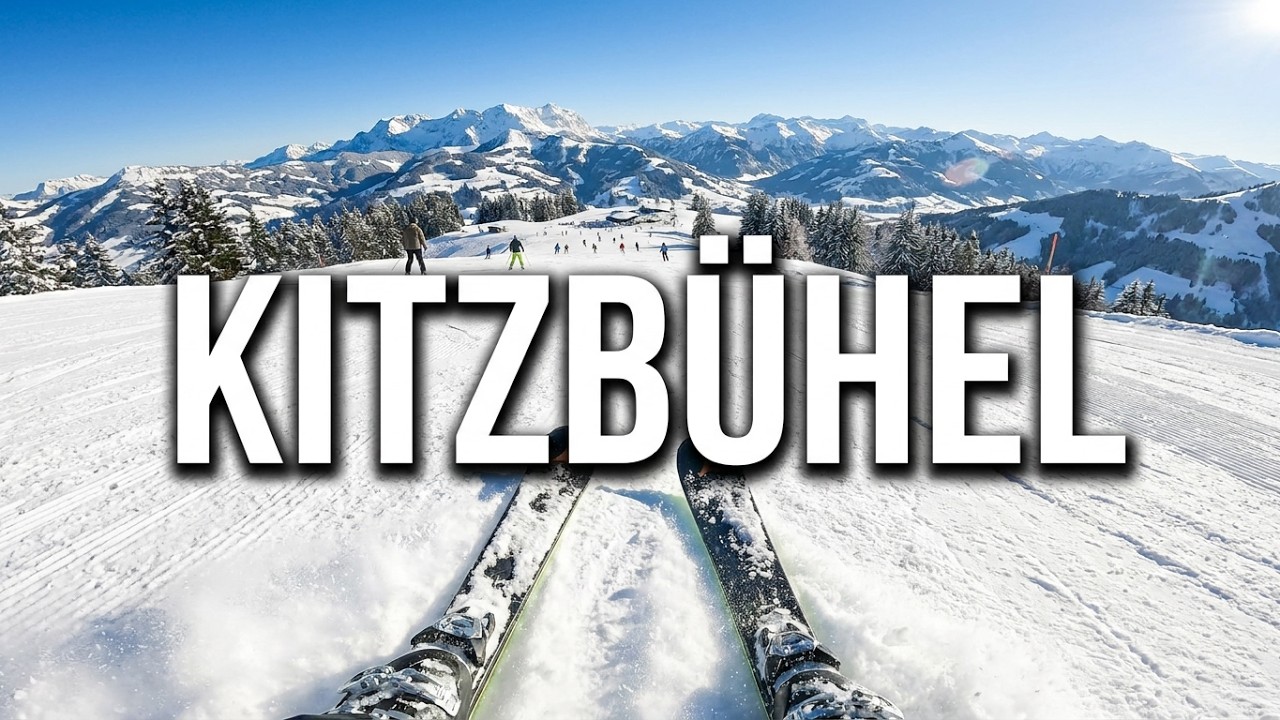 Skifahren in Kitzbühel | Tirol, Österreich