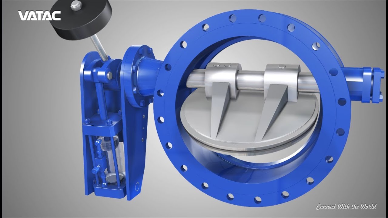 VATAC BUTTERFLY COUNTERWEIGHT CHECK VALVE