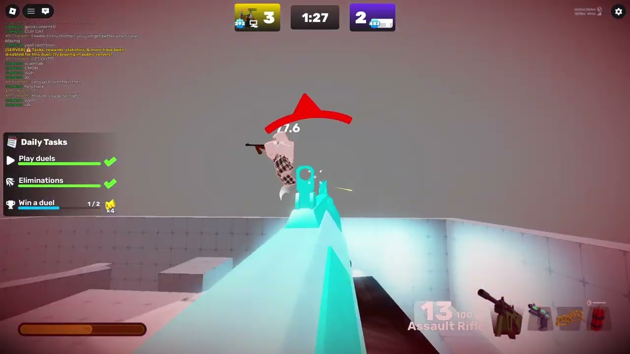 aiming with my homie (he tryna show his rizz while im uploading this vid btw)